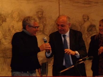 «Raccontando Verga»: il sindaco Stancanelli ha premiato lattore Enrico Guarneri